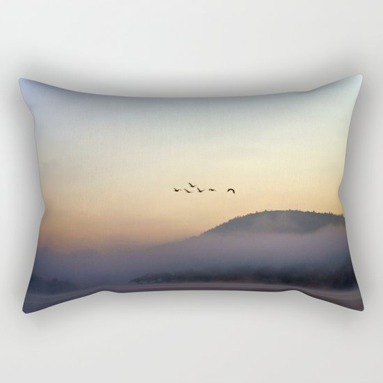 A Sunrise as Good as Gold Rectangular Pillow