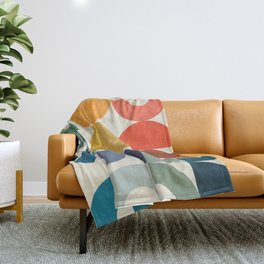 Colorful throws deals