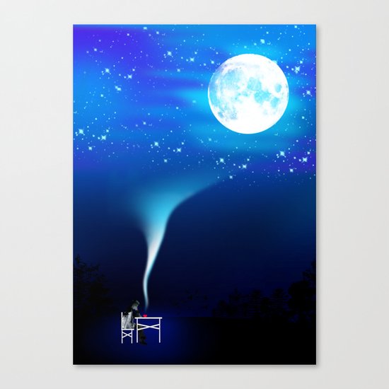 I guess that's why they called it the Blues Canvas Print