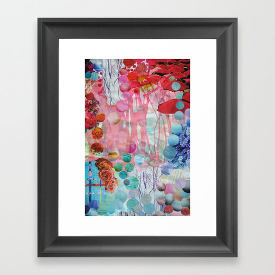 Rain Framed Art Print