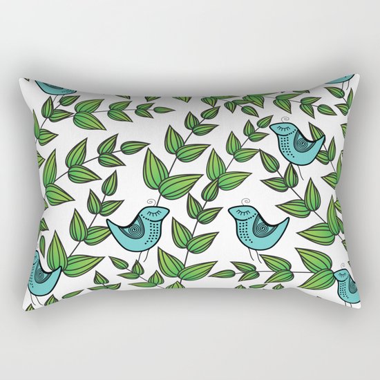 Pattern P Rectangular Pillow