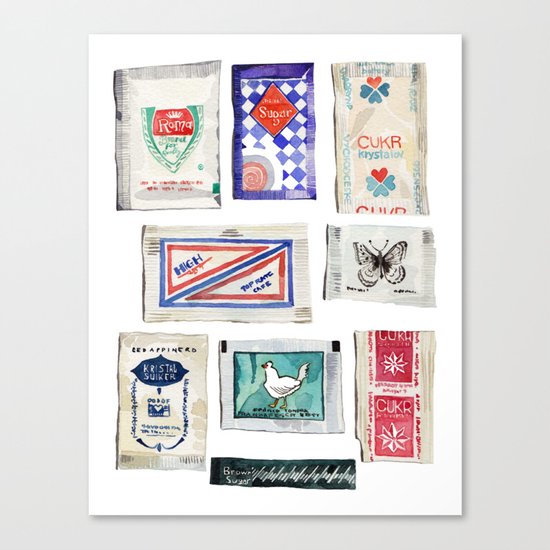 Sugar Collection Canvas Print