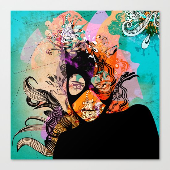 Superheroes SF Canvas Print
