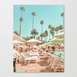 Beverly Hills Pool Canvas Print