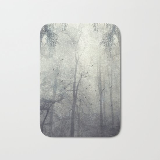 twisted trees Bath Mat