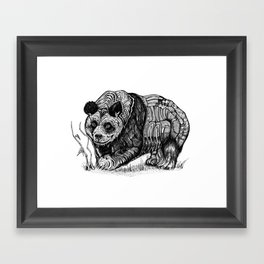 Panda Love Framed Art Print