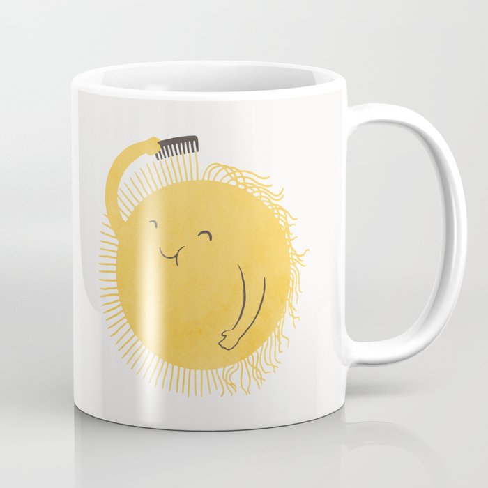 Good Morning, Sunshine Kaffeebecher | Drawing, Sunshine, You-are-my-sunshine, Sonne, Hair, Bad-hair-day, Good-day, Summer, Happy, Yellow