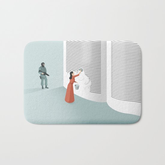 Banned From Literacy Bath Mat