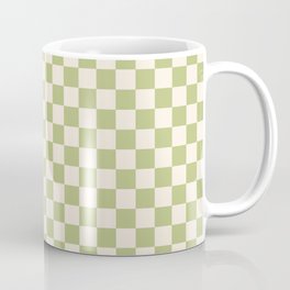 Checked - Matcha Coffee Mug