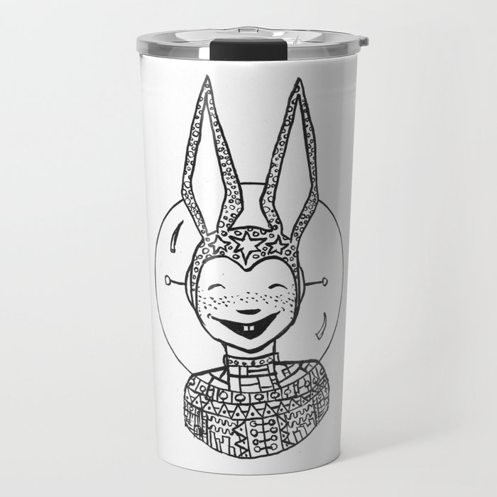 space bun Travel Mug