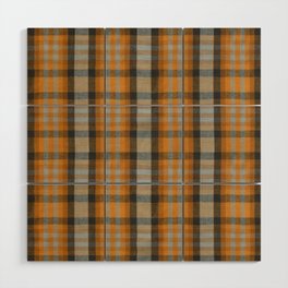 The Great Class of 1986 Jacket Plaid Wood Wall Art