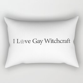 Gay Witchcraft Rectangular Pillow