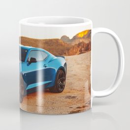 Blue Muscle Car Coffee Mug