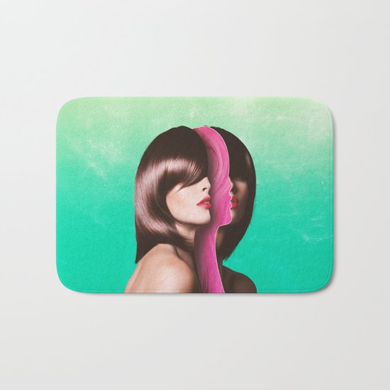 Split Hairs Bath Mat