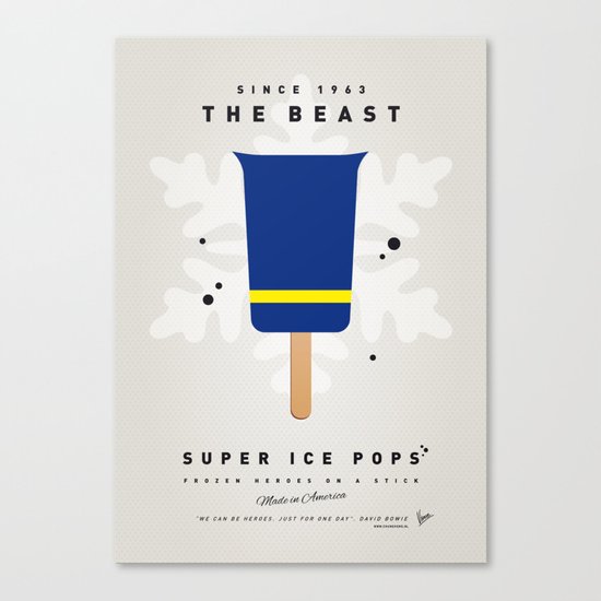 My SUPER ICE POP- No09 Canvas Print