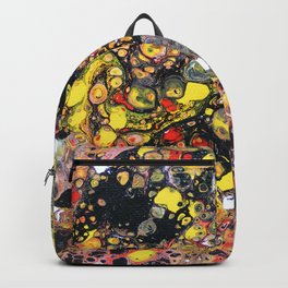 Flowering Tube Abstract Backpack