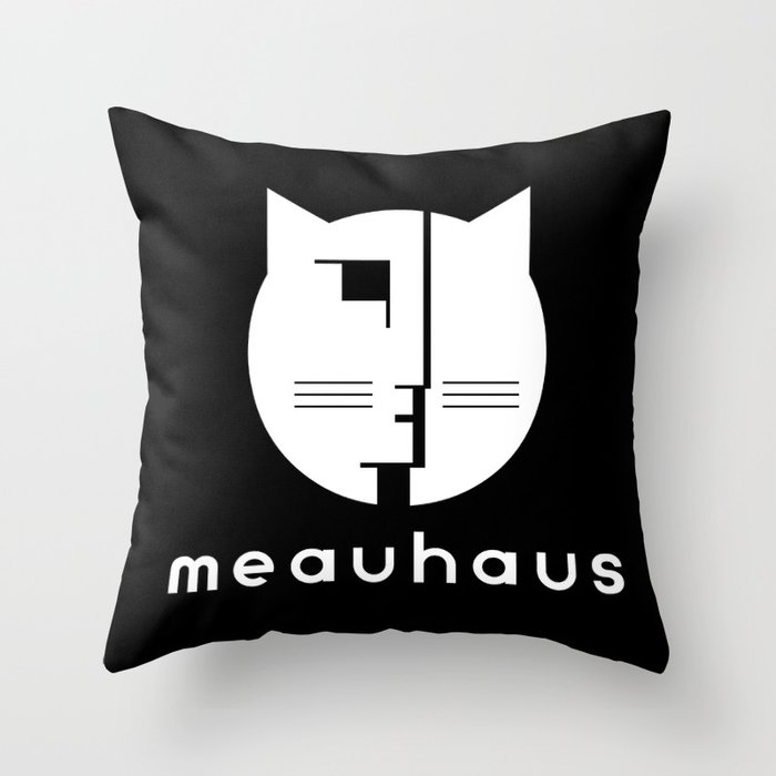 Meauhaus Throw Pillow