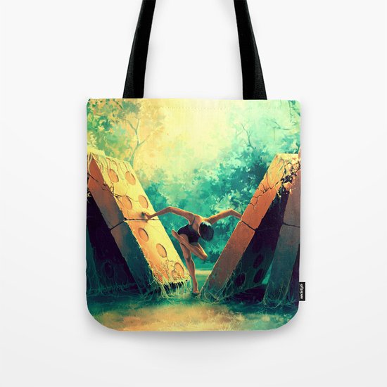 TAURUS from the Dancing Zodiac Tote Bag