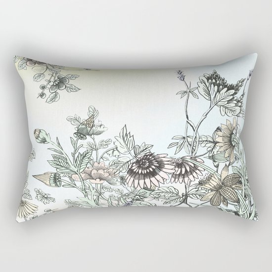 The dance of Spring Rectangular Pillow