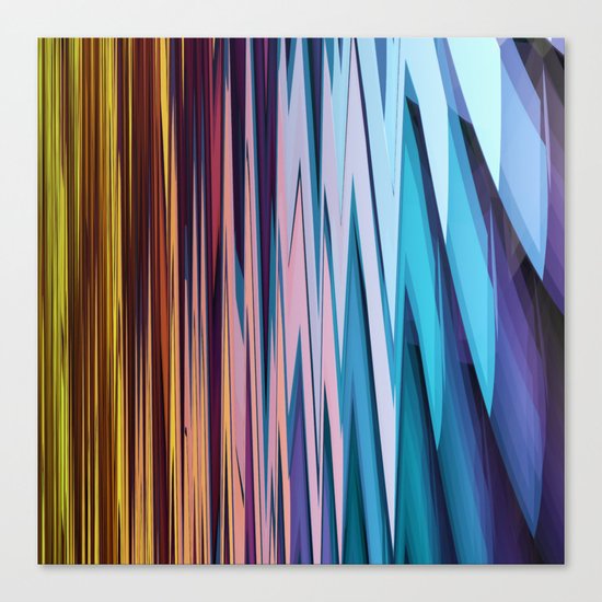 Water and Earth tones in an Abstract Canvas Print