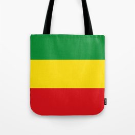 Flag of Ethiopia Ethiopian Rastafarian Flag Tote Bag