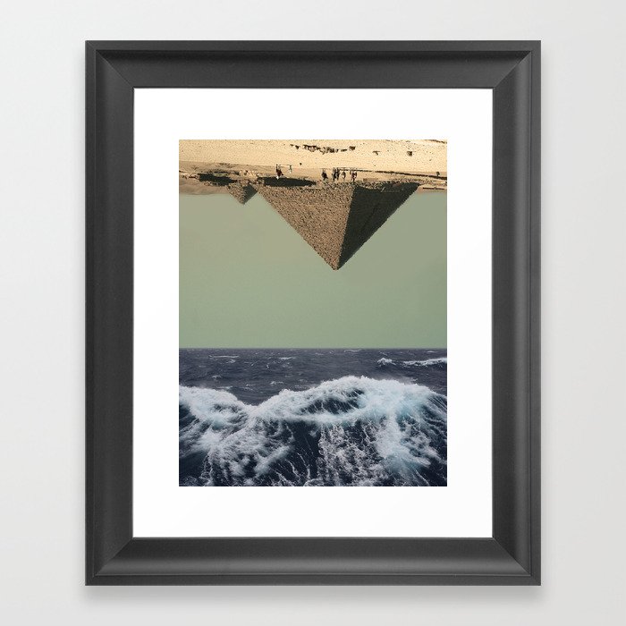 Distorted Reality Framed Art Print
