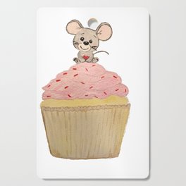 Valentine Mouse Cutting Board