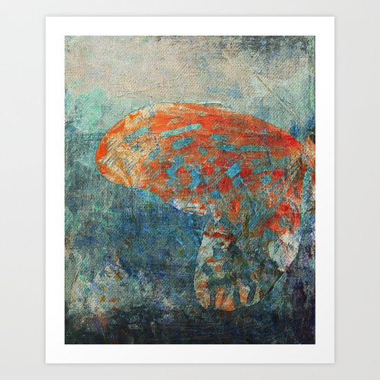 Moths 4 Art Print