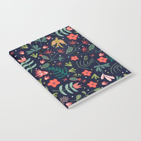 Flying Around in the Garden Notebook
