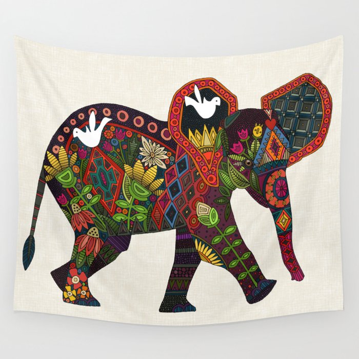 little elephant Wall Tapestry