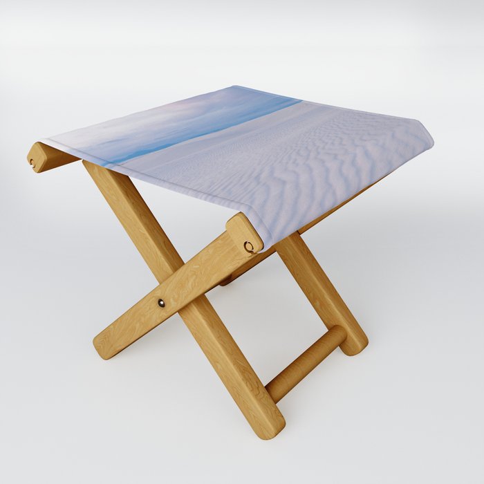 White Sands After Sunset Folding Stool