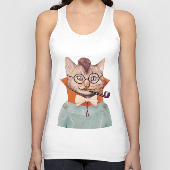 Eclectic Cat Unisex Tank Top