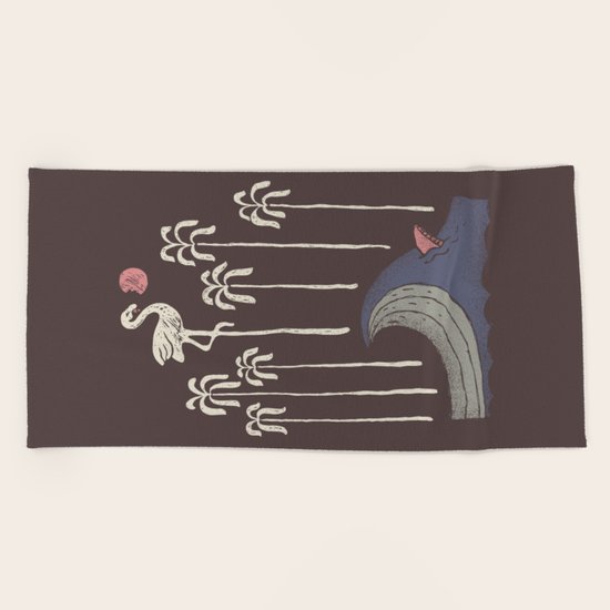 Snack Beach Towel