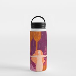 Fall Nude Forest  Water Bottle