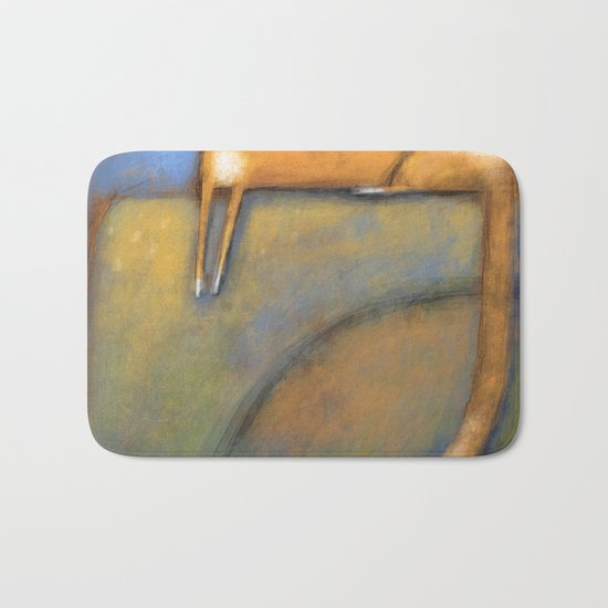 DOUBLE PAW FORWARD Bath Mat