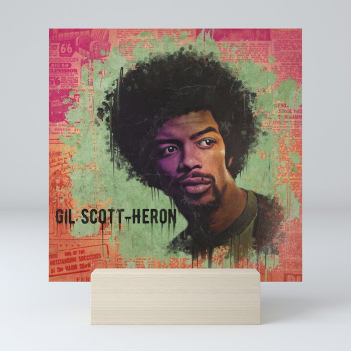 GIL SCOTT-HERON  Mini Art Print