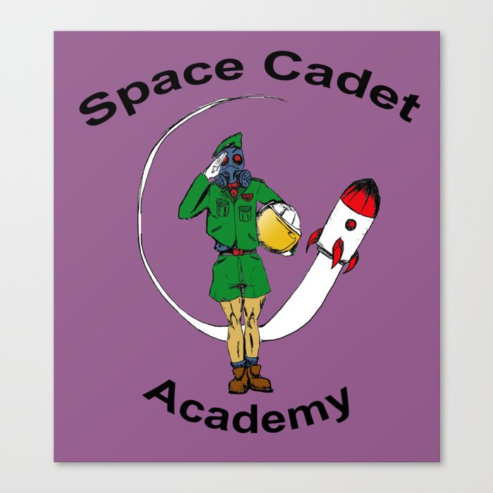 Space Cadet Academy Canvas Print