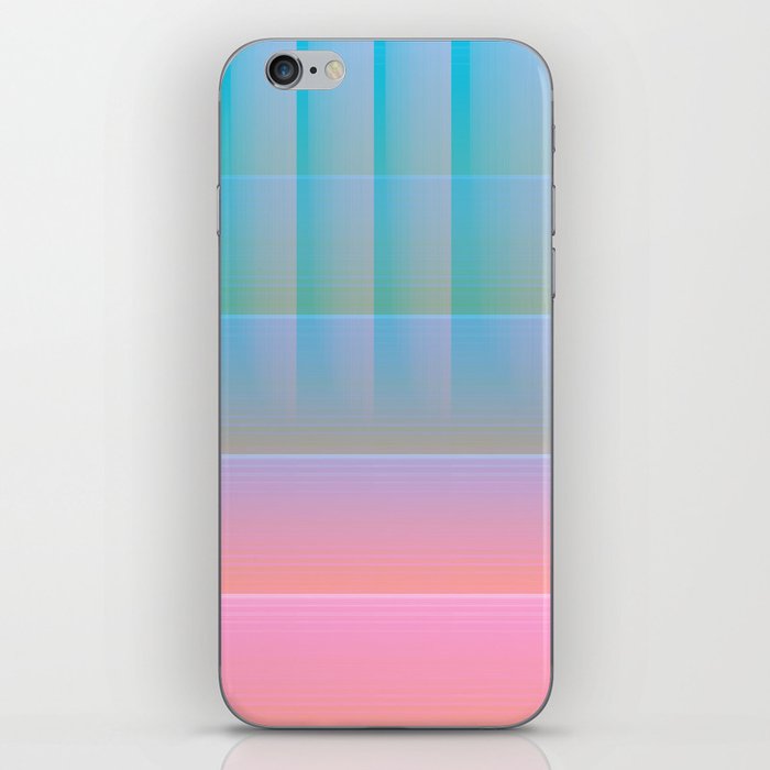 Abstraction_NEW_GRADIENT_DAWN_COLOR_TONE_PATTERN_POP_ART_0707A iPhone Skin