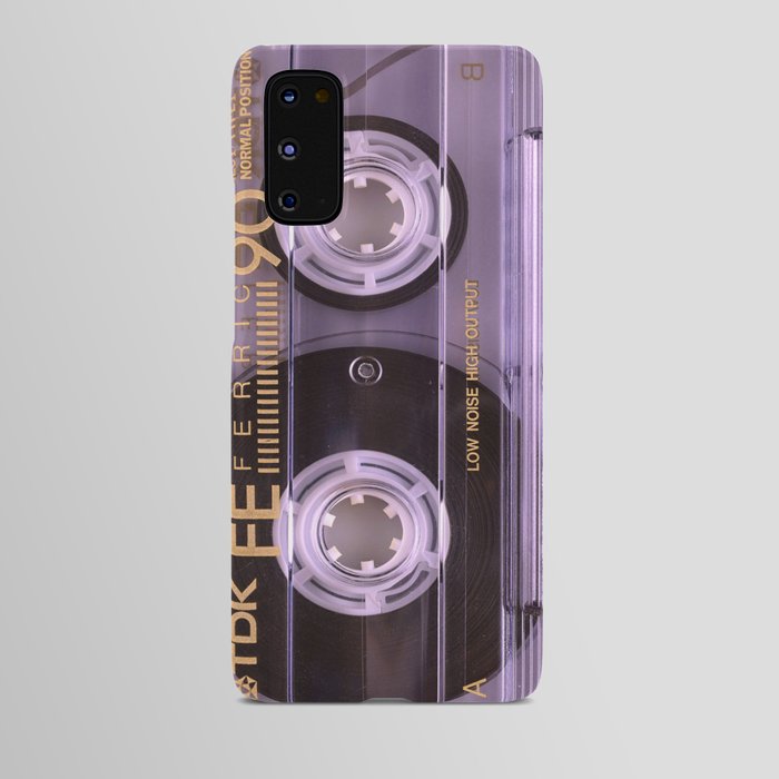 Transparent Cassette Tape Android Case