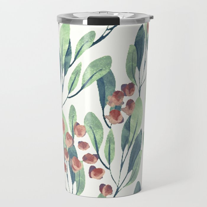 Branches and Leaves Travel Mug