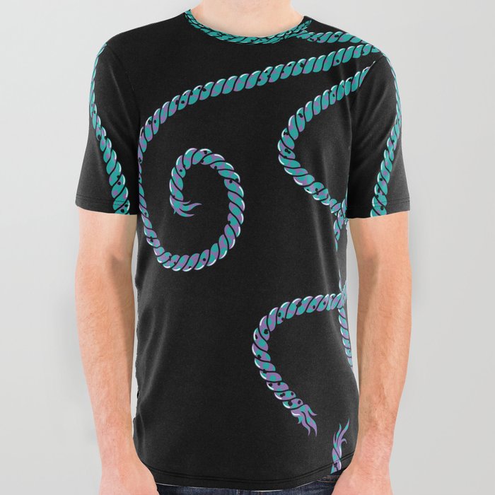 ROPETOPUS - new products 2020 All Over Graphic Tee