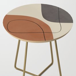 Modern Abstract Shapes #1 Side Table