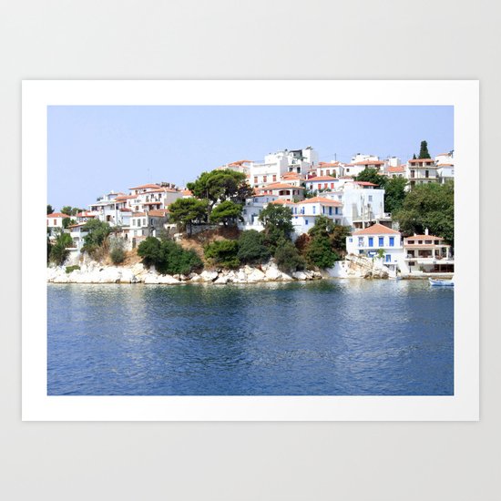 Skiathos Island, Greece Art Print