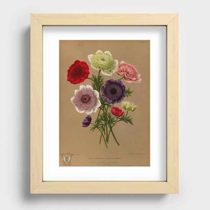 Bunch of flowers Recessed Framed Print