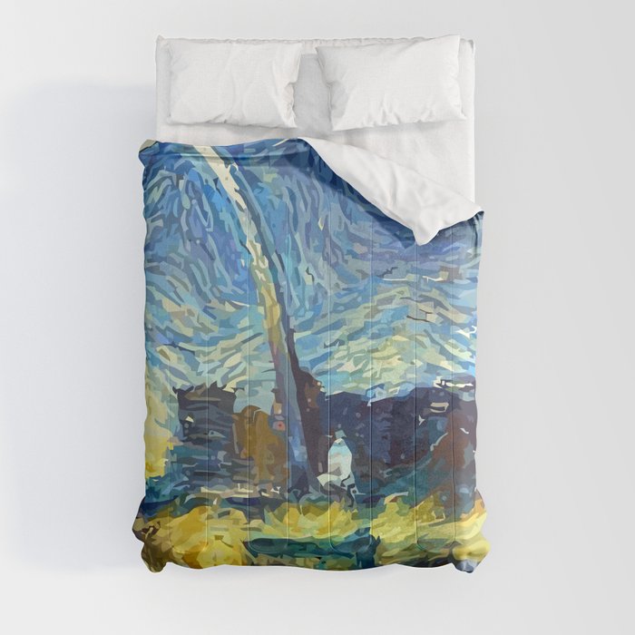 Starry St. Louis Night Comforter