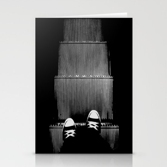 Up The Down Escalator Stationery Cards