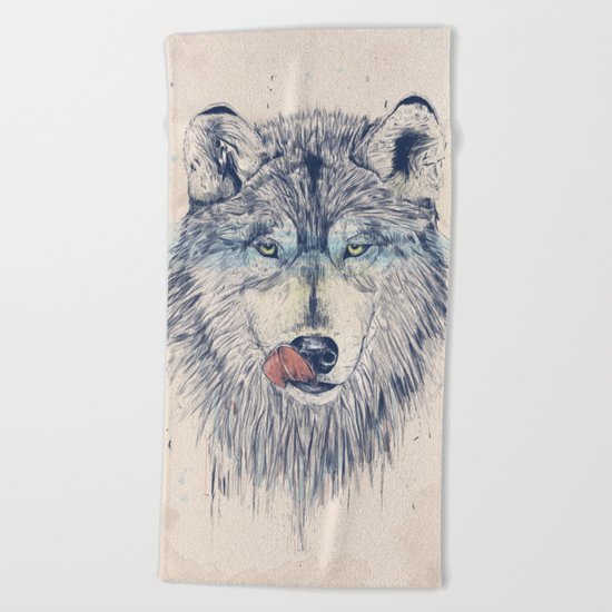 Dinner time Beach Towel