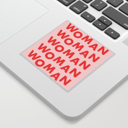 WOMAN Sticker