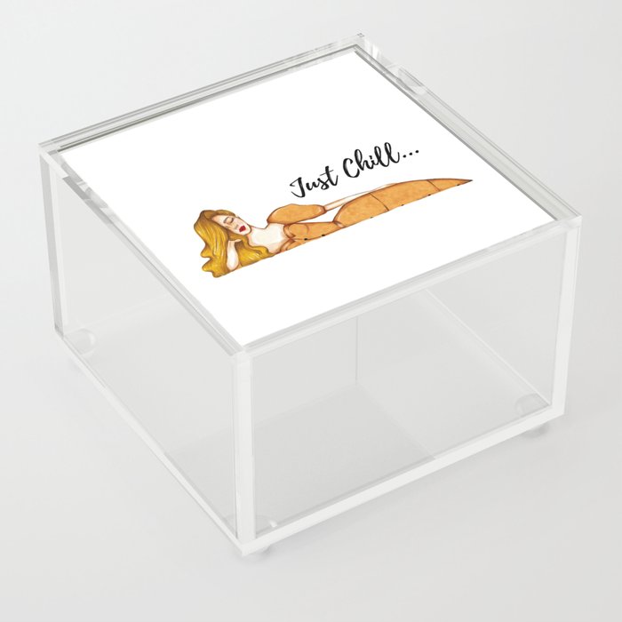Just Chill Relaxation Acrylic Box