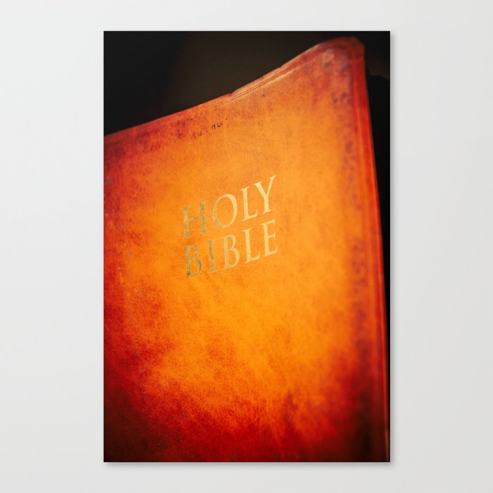 Holy Bible Canvas Print